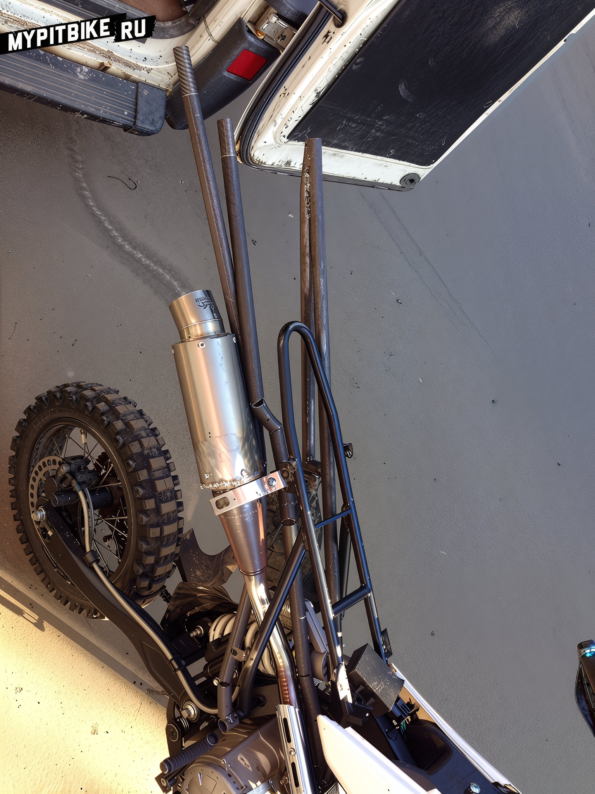 Really didn't want to re-weld the muffler