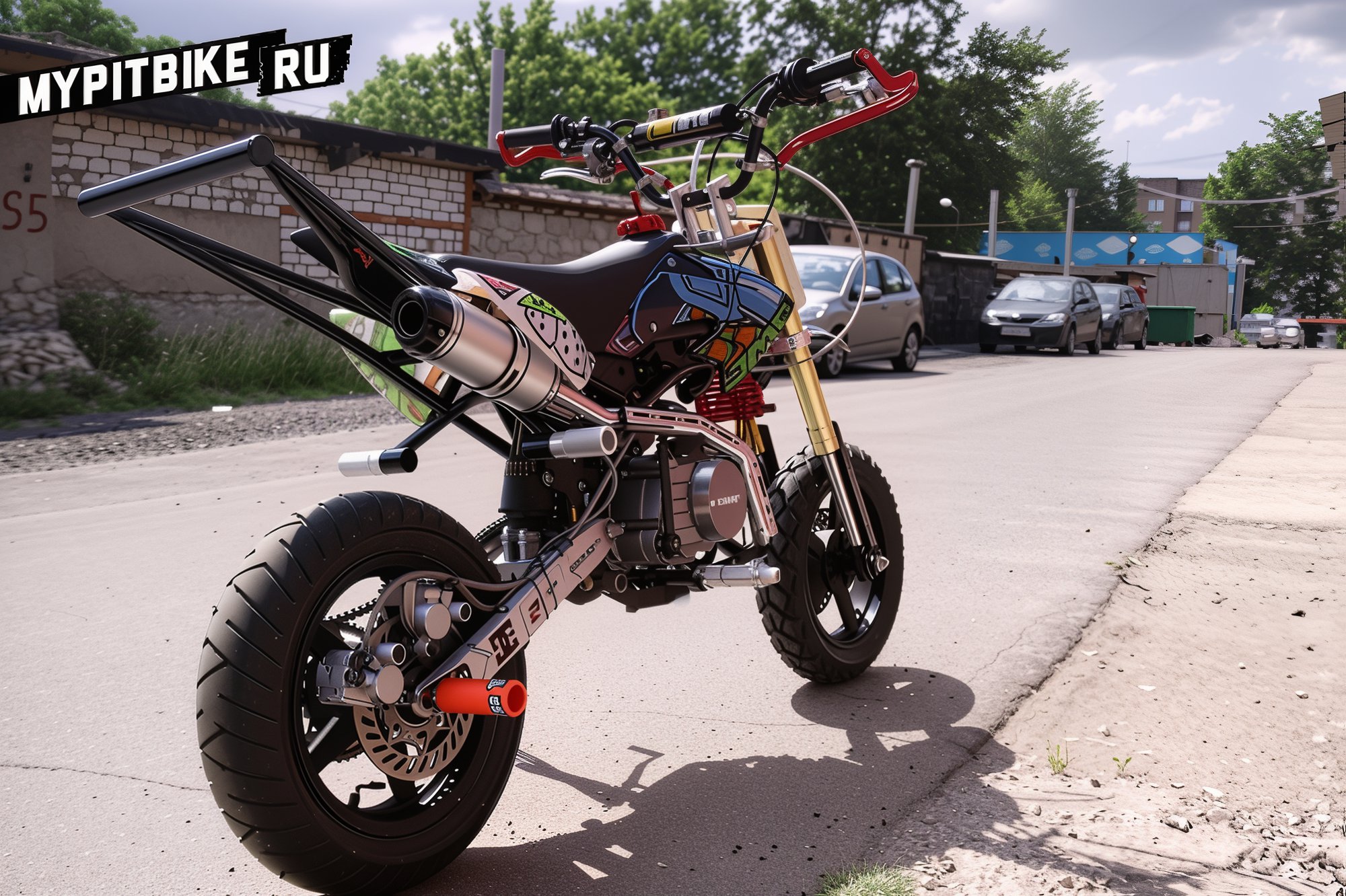 Finished Pit Bike