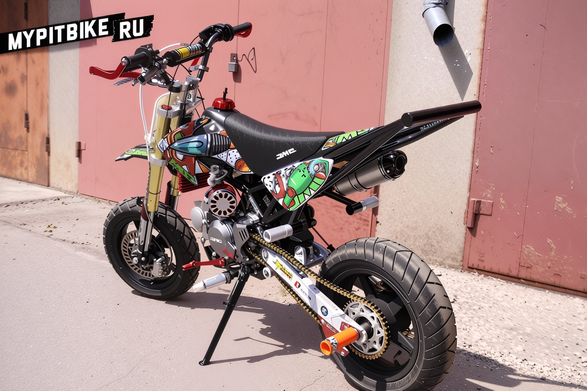 Finished Pit Bike